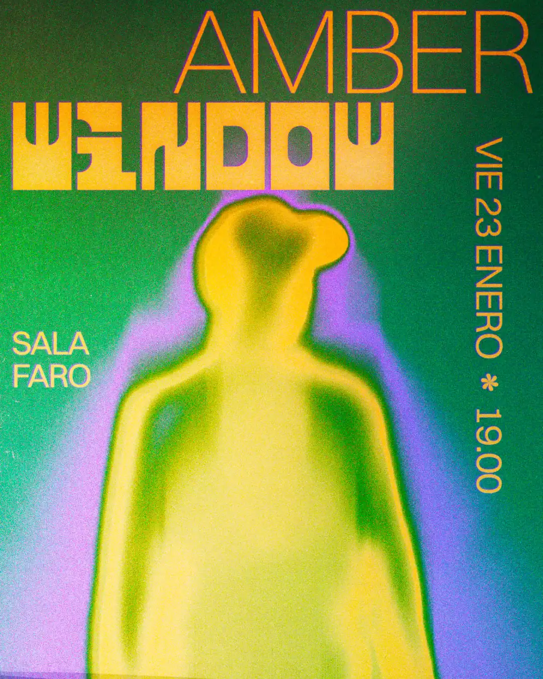 Cartel de concierto o evento