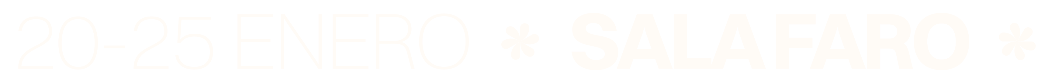 Texto estilo marquesina con fecha y lugar del festival